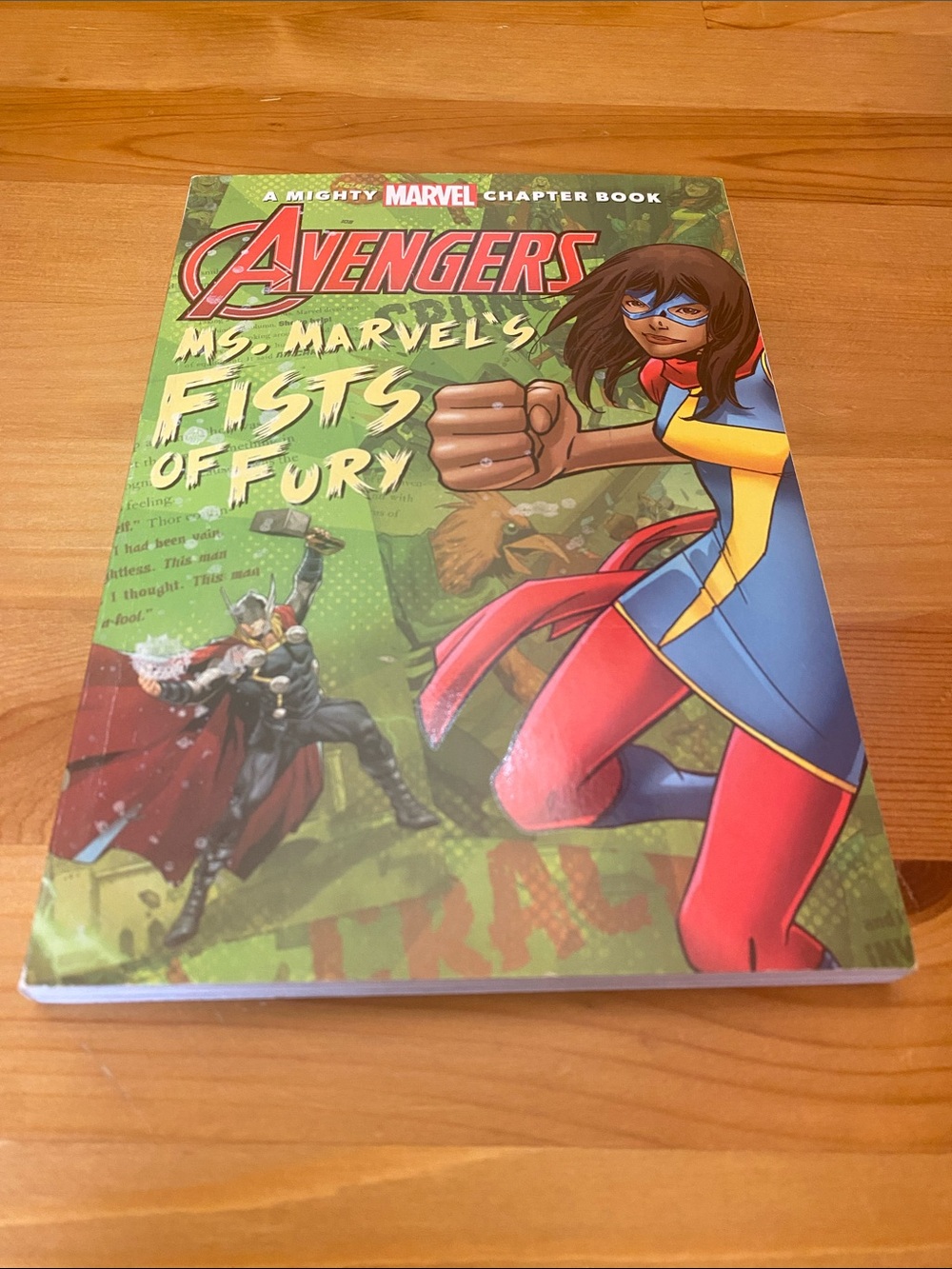 Marvel Avengers Ms. Marvel’s Fists Of Fury Kids Chapter Book
